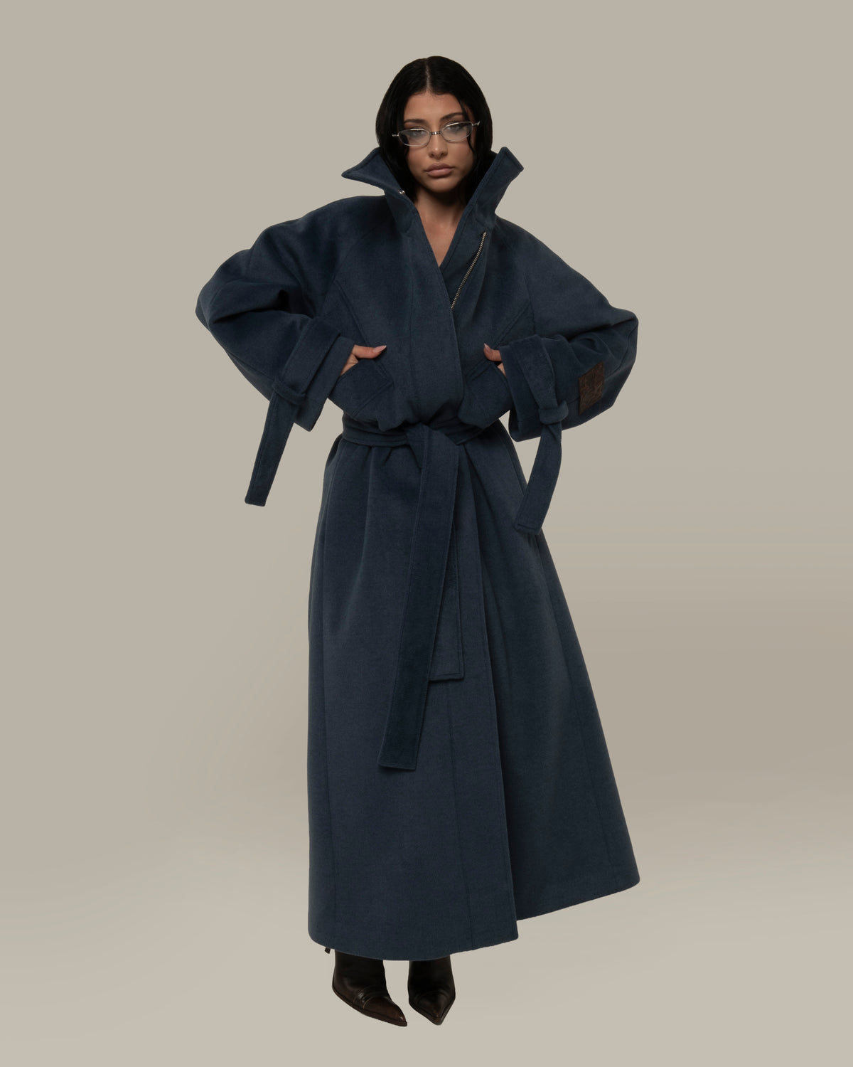 MANTEAU ANTI SOCIAL BLEU