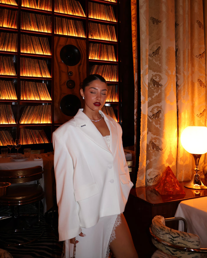 VESTE — Le Blazer Blanc