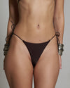 DEEP BROWN - MINIMAL THONG